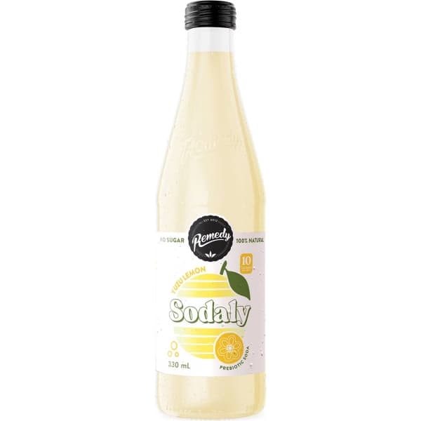 S1708Remedy Sodaly Yuzu Lemon 330ml, 8CTN