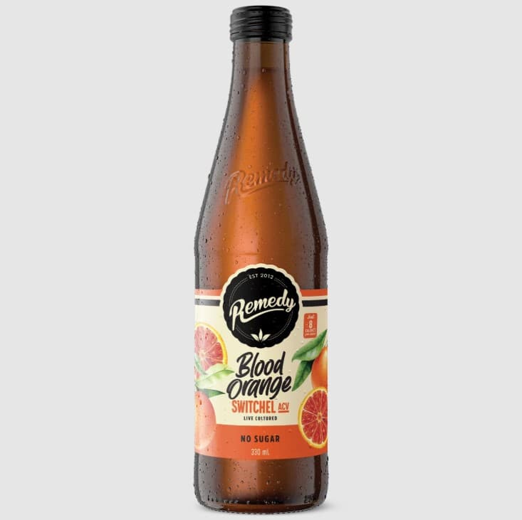 S5286Remedy Kombucha Switchel Blood Orange 330ml