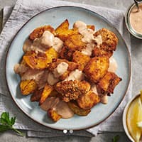 S4003MYMC Crumbed Chicken Roasted Potatoes, 340g