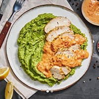 S4022MYMC Lemon Pepper Chicken Pea Mash, 330g