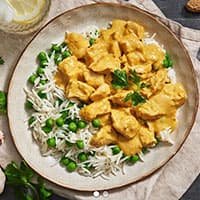 S4006MYMC Satay Chicken Basm Rice Green Peas, 330g