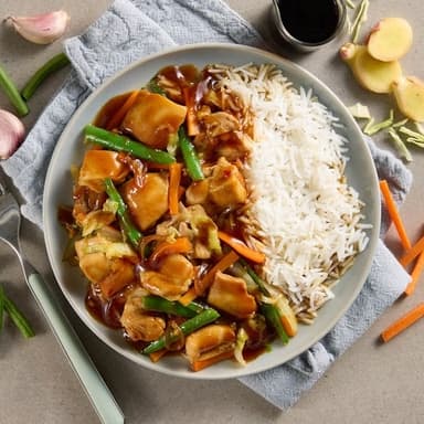 S4030MYMC Teriyaki Chicken Bas Rice Beans, 420g