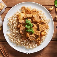S4027MYMC Beef Massaman Curry Brown Rice, 400g