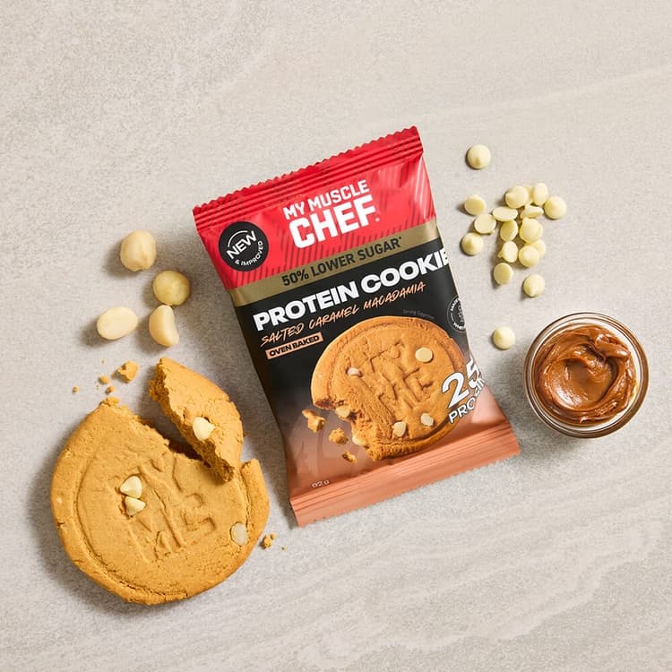 S4035MYMC Salted Caramel Protein Cookie, 92g