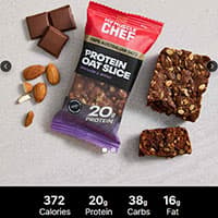 S4057MYMC Chocolate & Almond Oat Slice, 90g