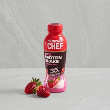 S4064MYMC Strawberry Protein Shake, 355ml