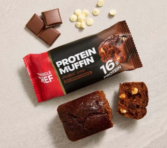 S4060MYMC Double Choc Protein Muffin, 90g