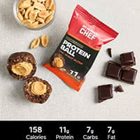 S4053MYMC Choc Peanut Butter Protein Ball, 40g