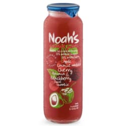 Cherry Blackberry Coconut Water Smoothie