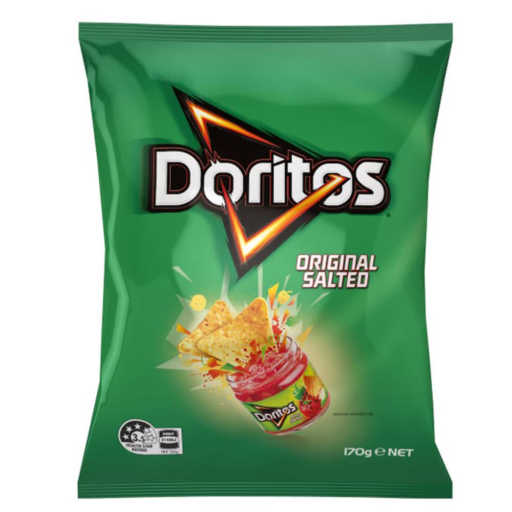 Doritos Corn Chips Original Share Pack (170g)