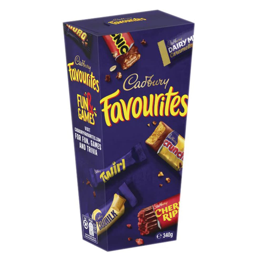 Cadbury Favourites Boxed Chocolate (340g)