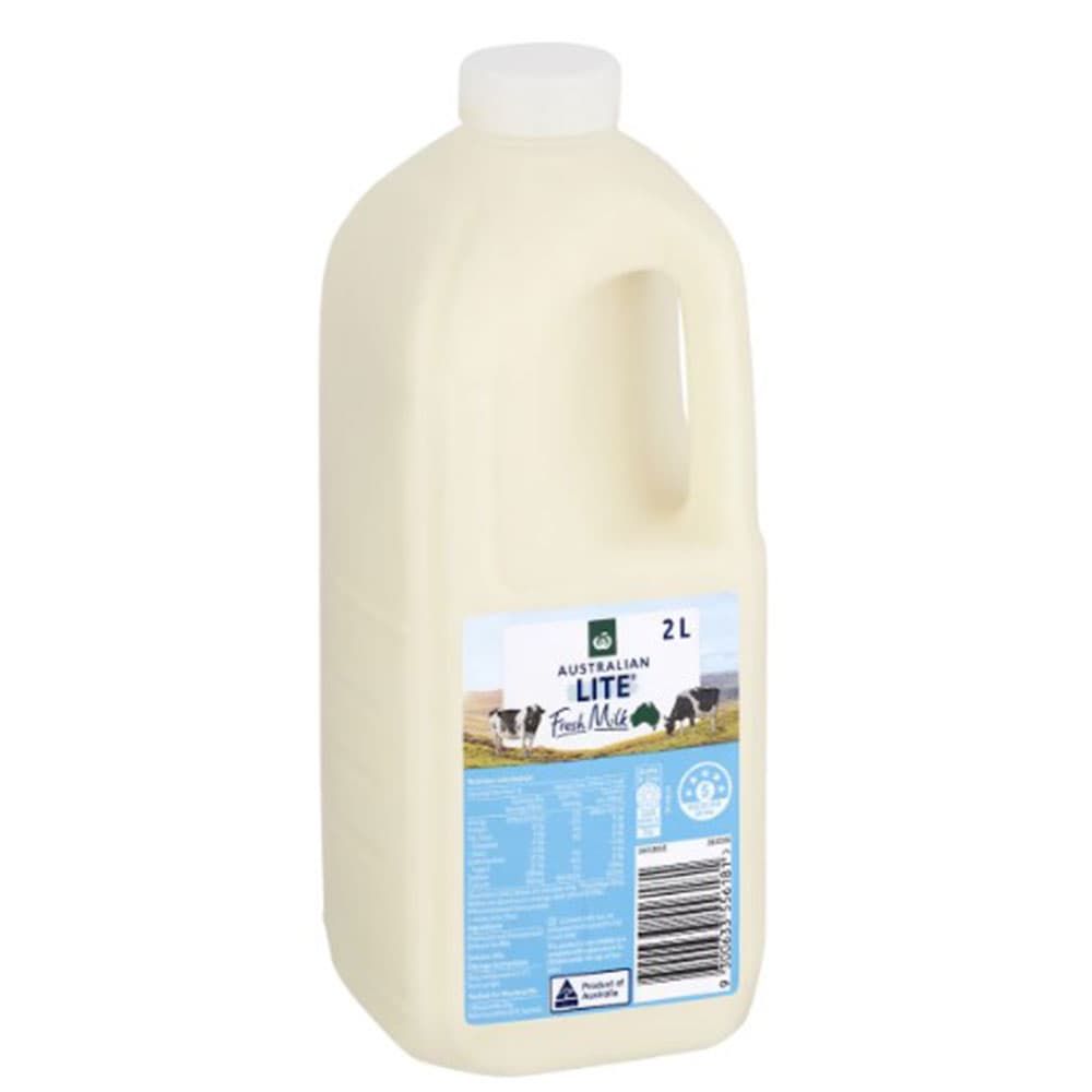 Woolworths Lite Milk 2L