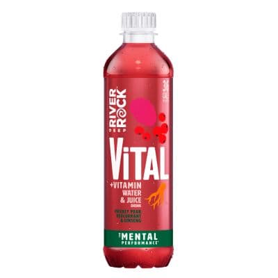 River Rock Vital Prickly Pear & Redcurrant - 450ml