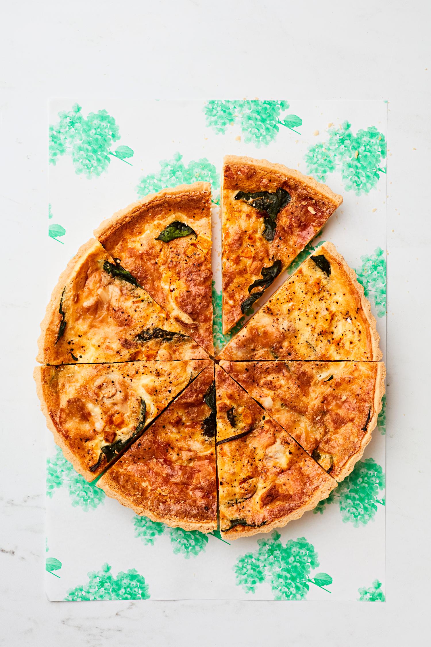 Deep Filled Butternut Squash & Goats Cheese Tart