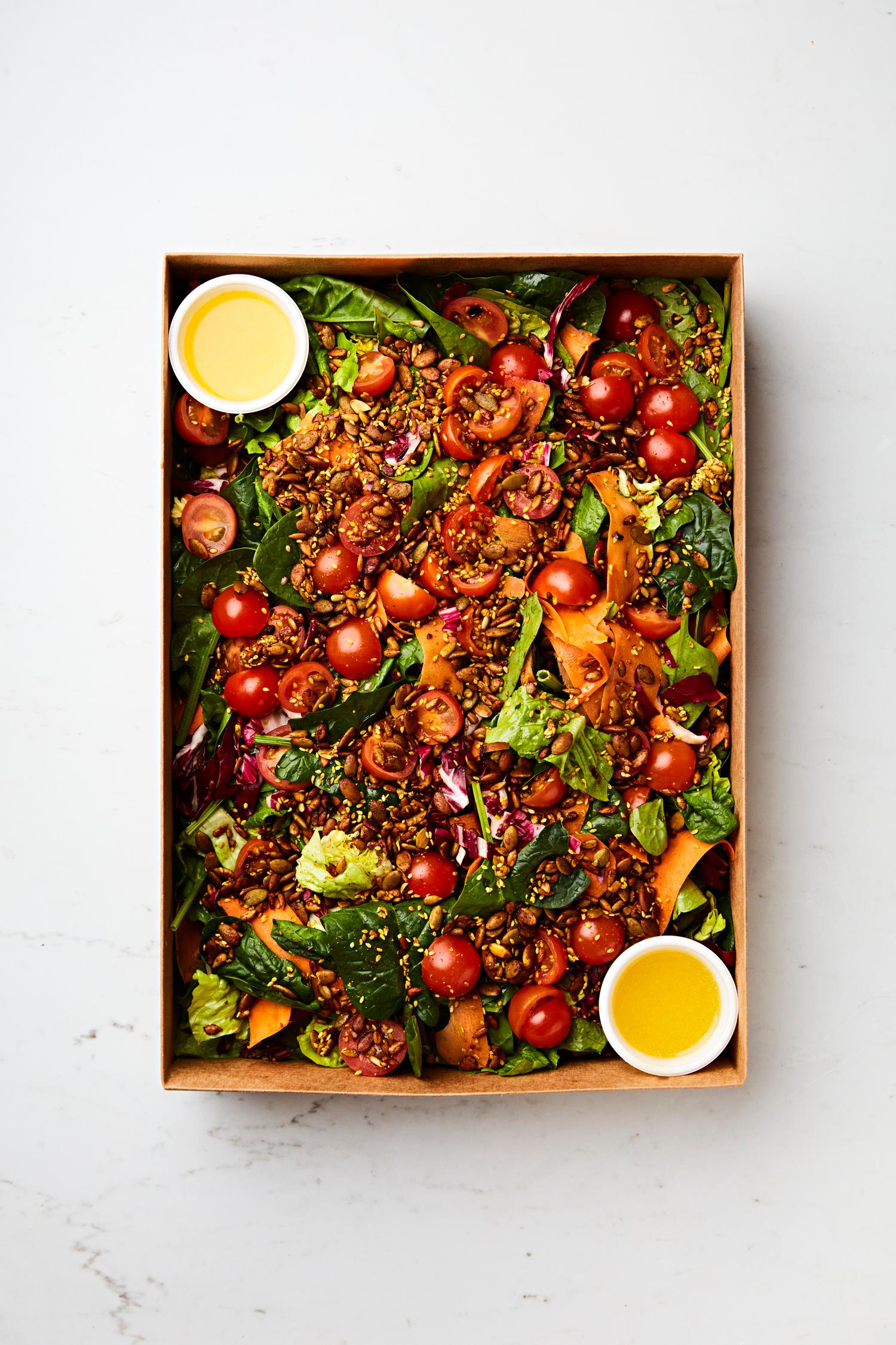 Mixed Leaf Rainbow Salad