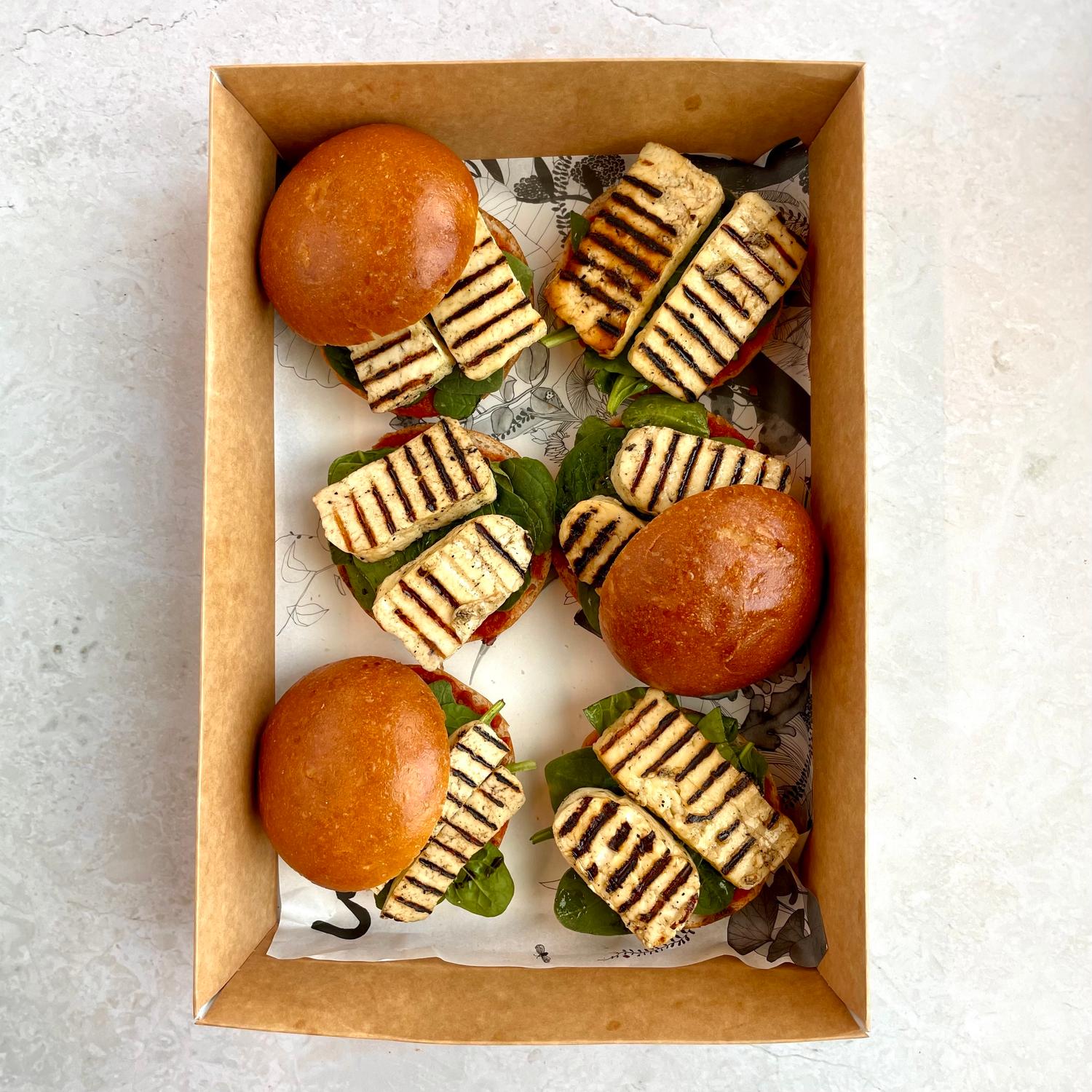 6 Halloumi Baps