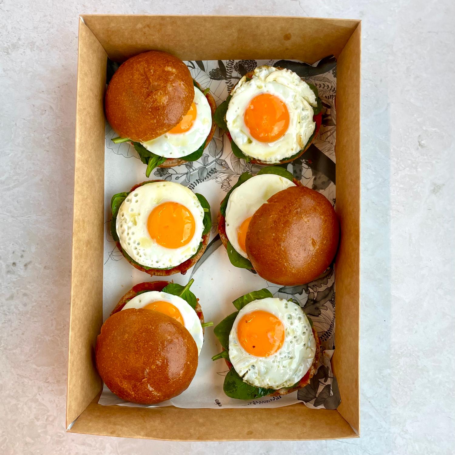 6 Egg Baps