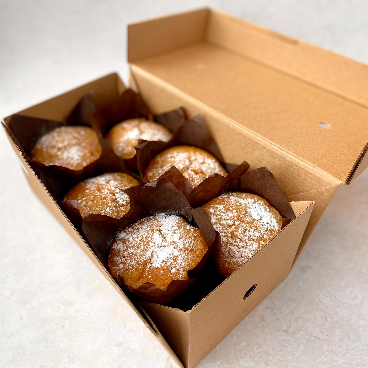 6 Mixed Berry Muffins