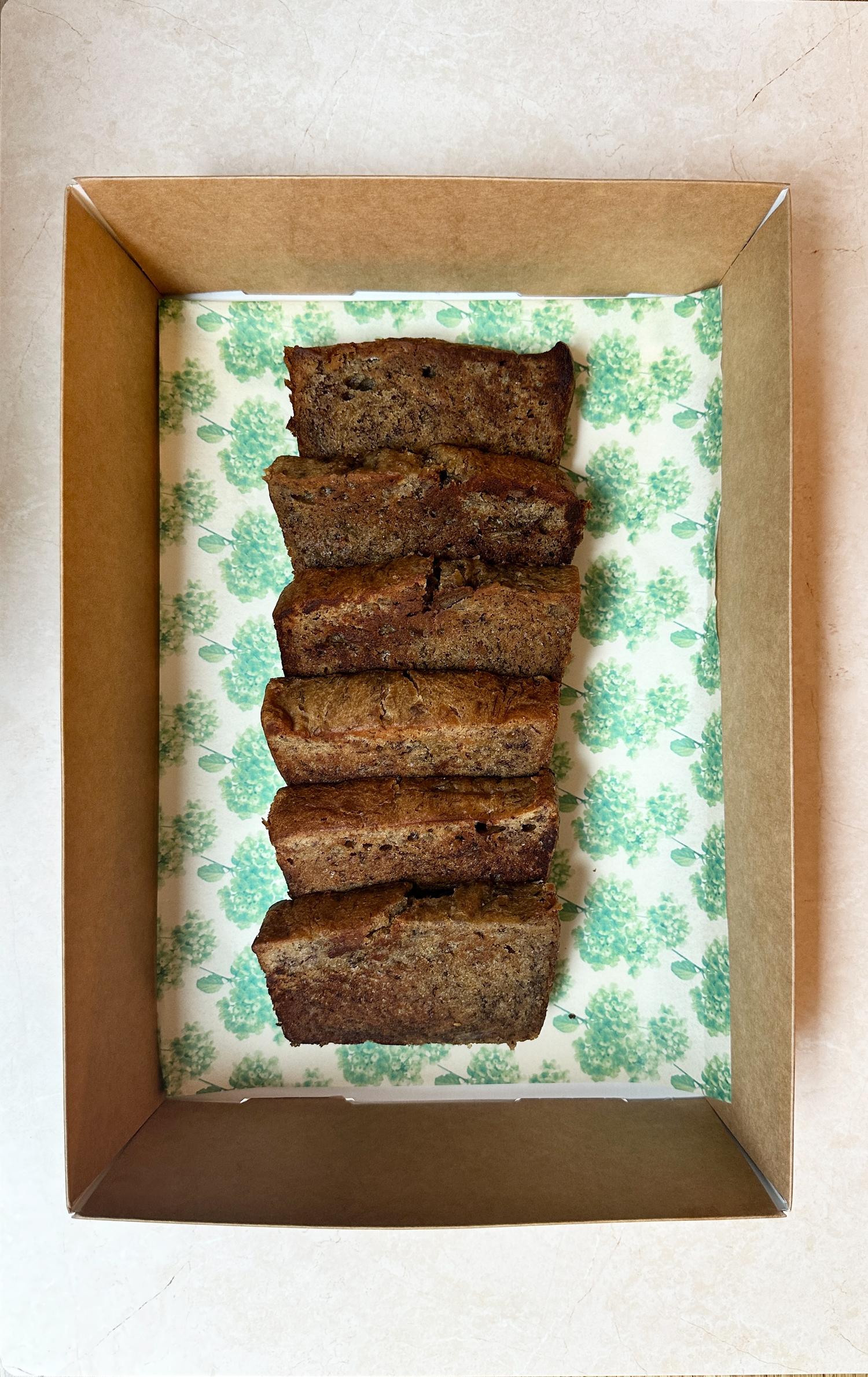 6 Slices Banana Bread
