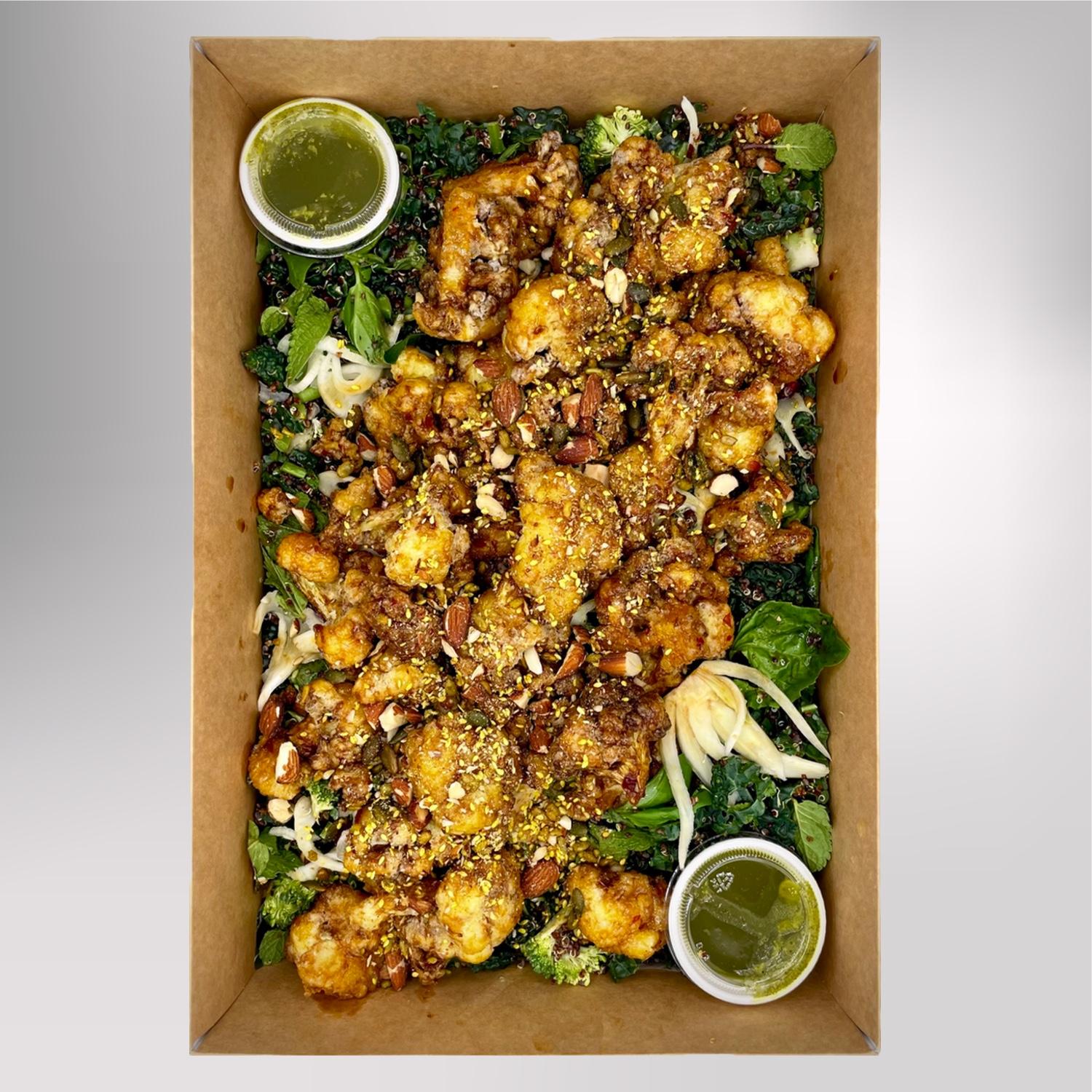 Bang Bang Cauliflower & Salad (choice of salad)