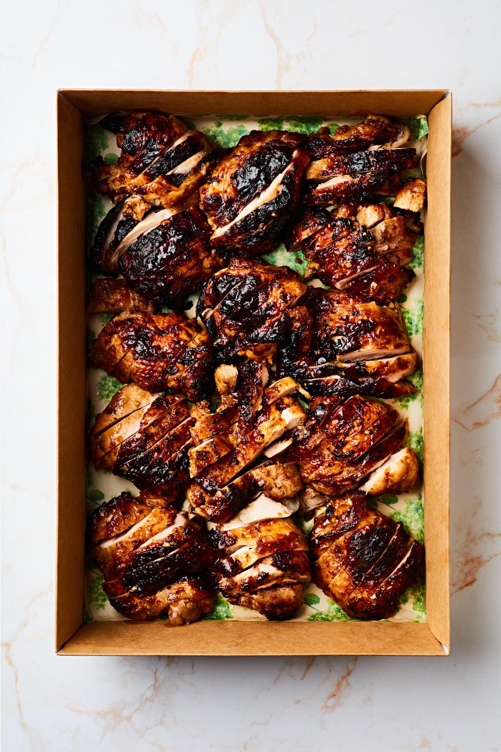 Roast Chicken Thigh Platter
