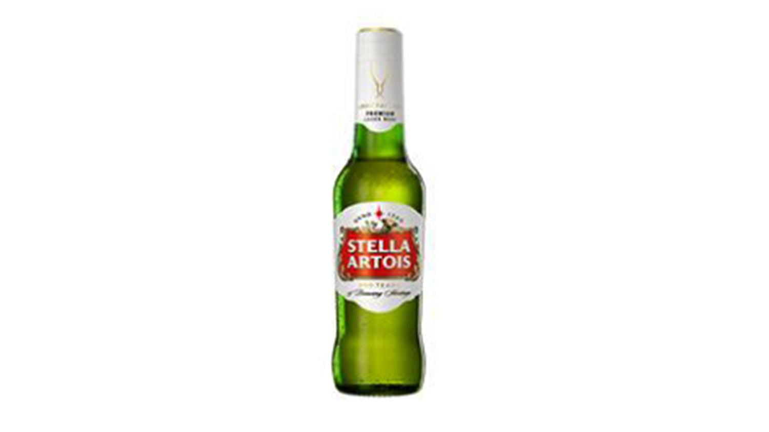 Stella Artois 5.0% 330ml Bottle 24 Pack