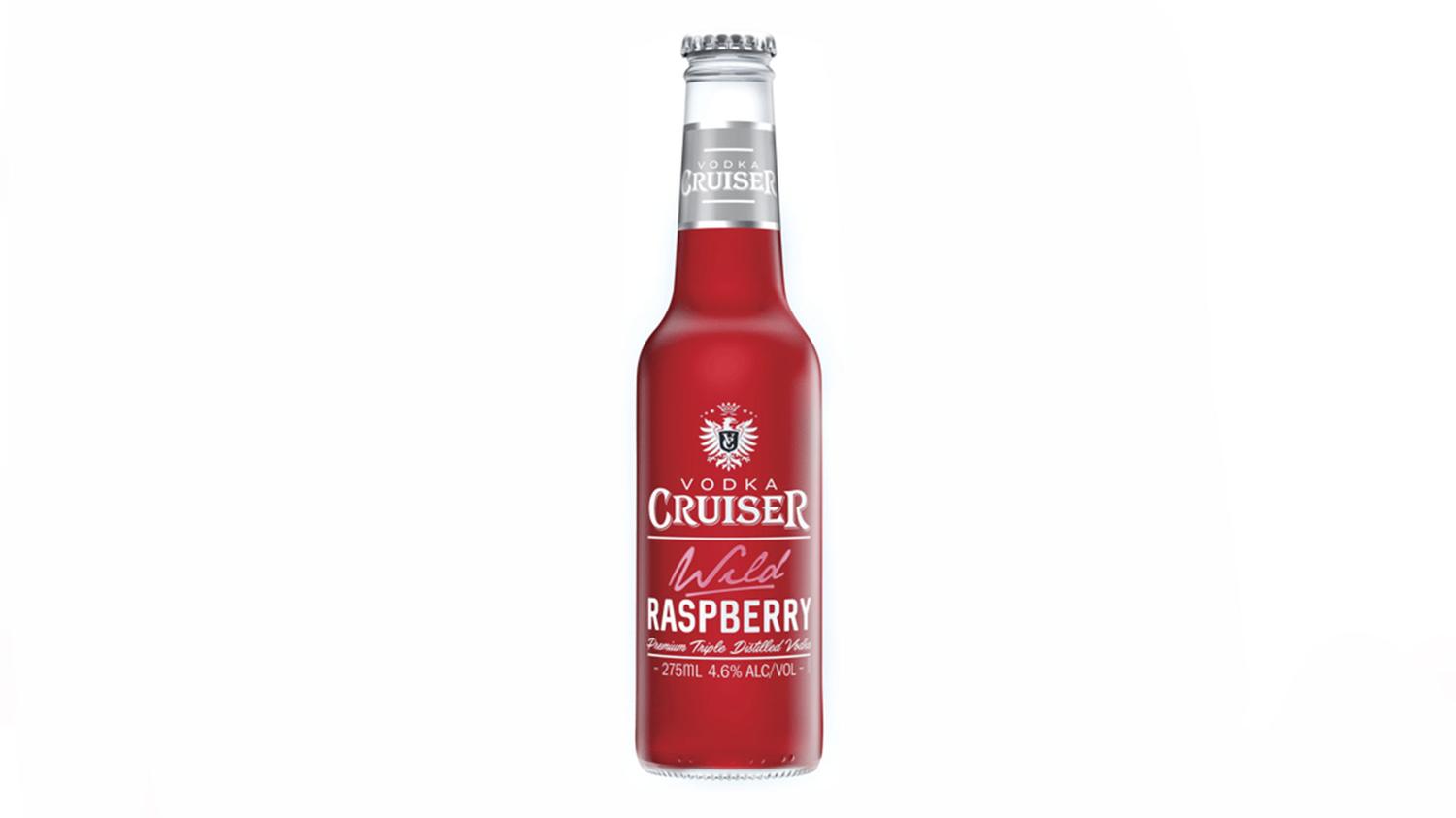 Vodka Cruisers Wild Raspberry 275ML Bottle 4 Pack