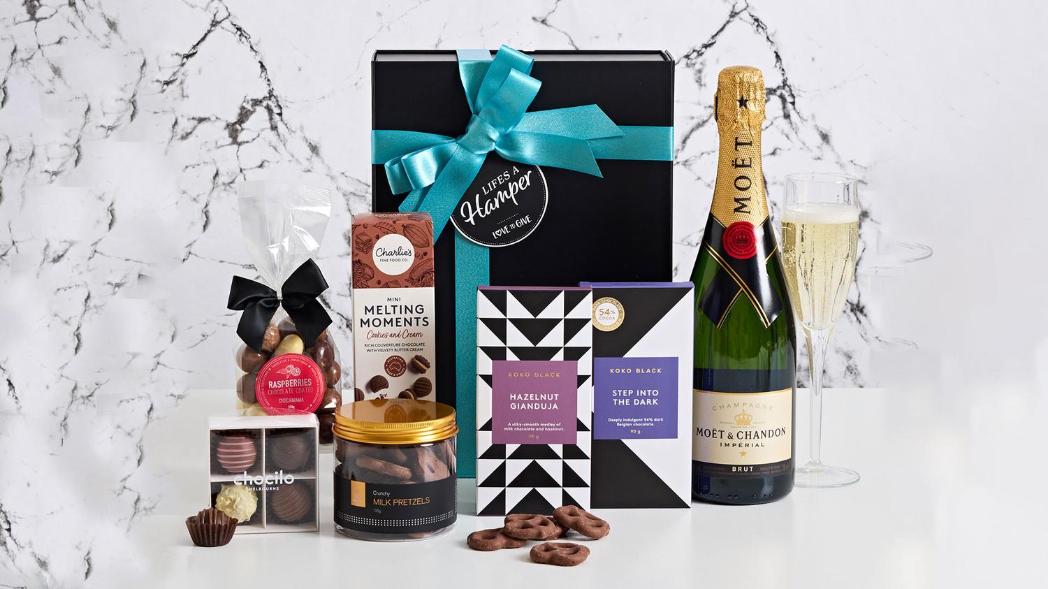 Moet & Chandon and Chocolates Hamper