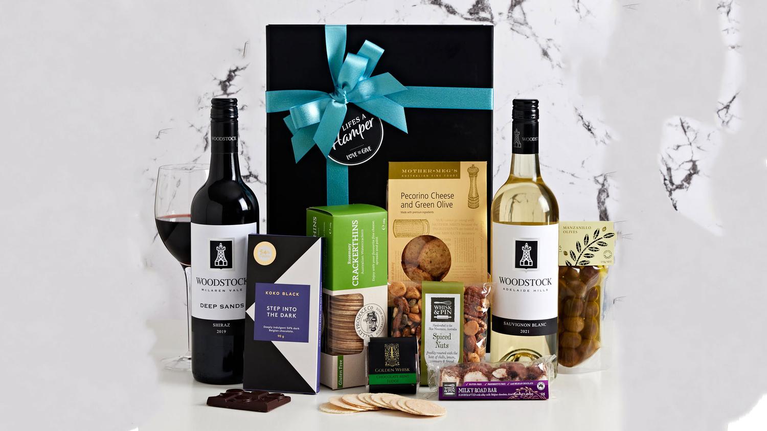 Premium Red and White Wine Hamper