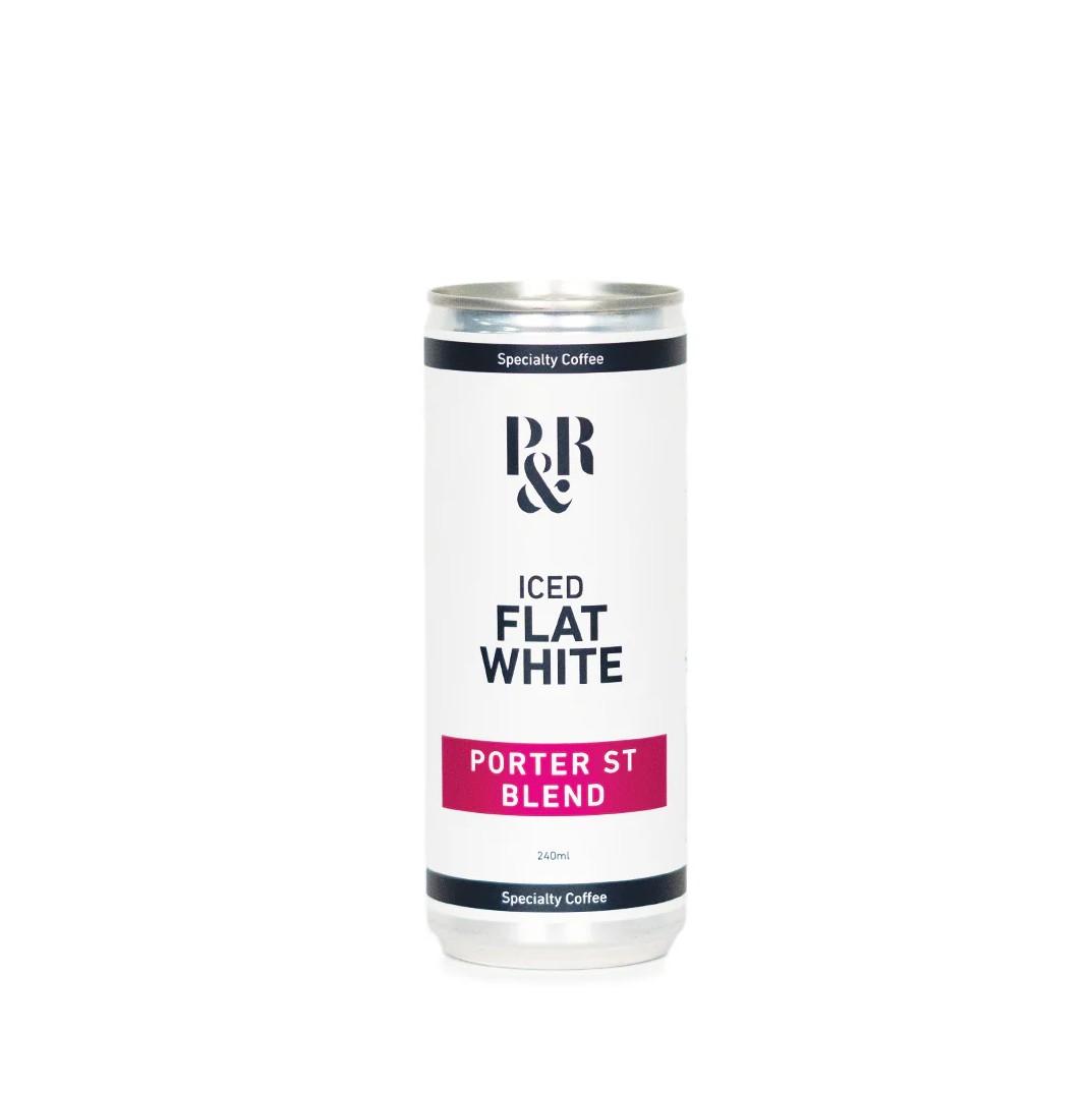 P&R Iced Flate White 240ml 12pk