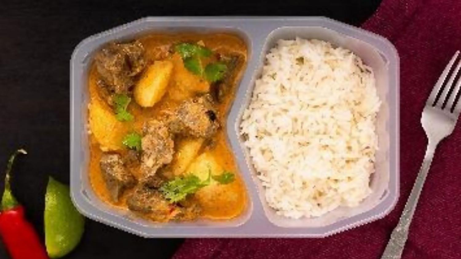 133651 Beef Rice with Thai Massaman