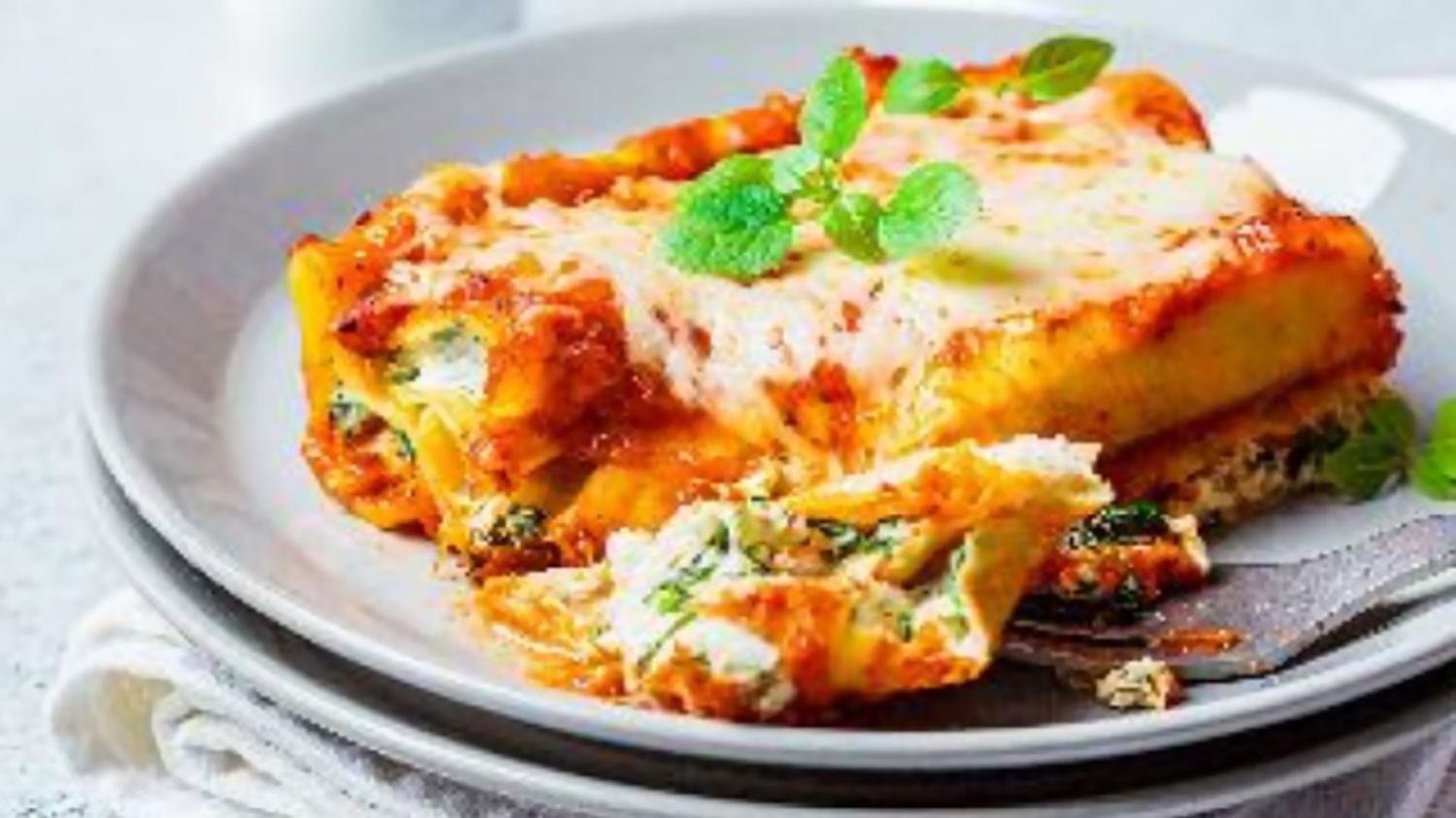 133639 Spinach and Ricotta Lasagna