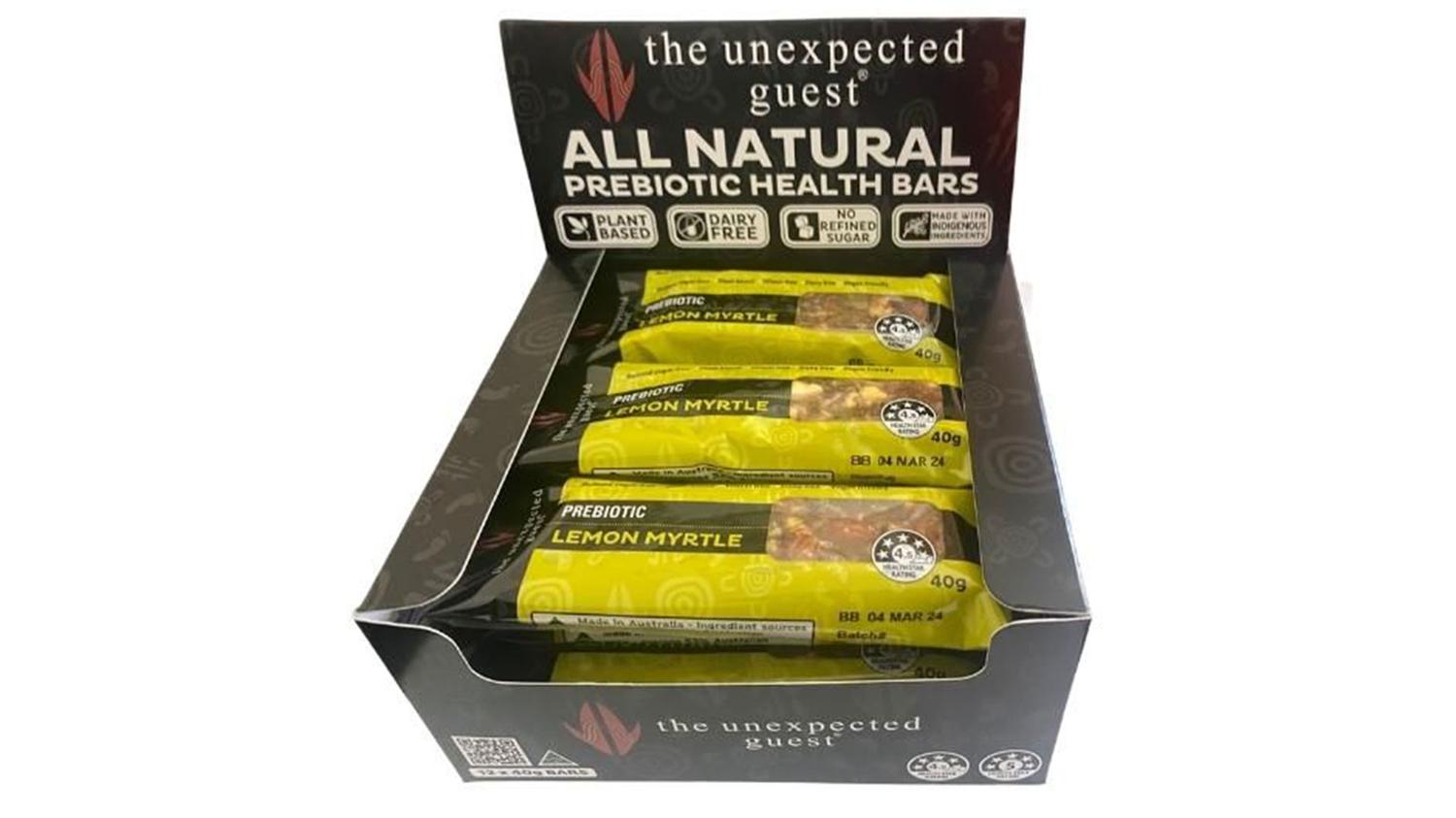 Lemon Myrtle Health Bars Box