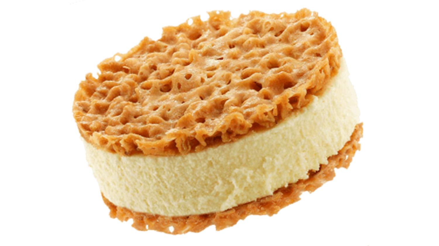 Vanilla Lace Ice Cream Sandwich