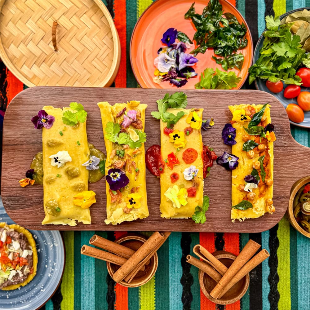 Mami’s Tamales Platter