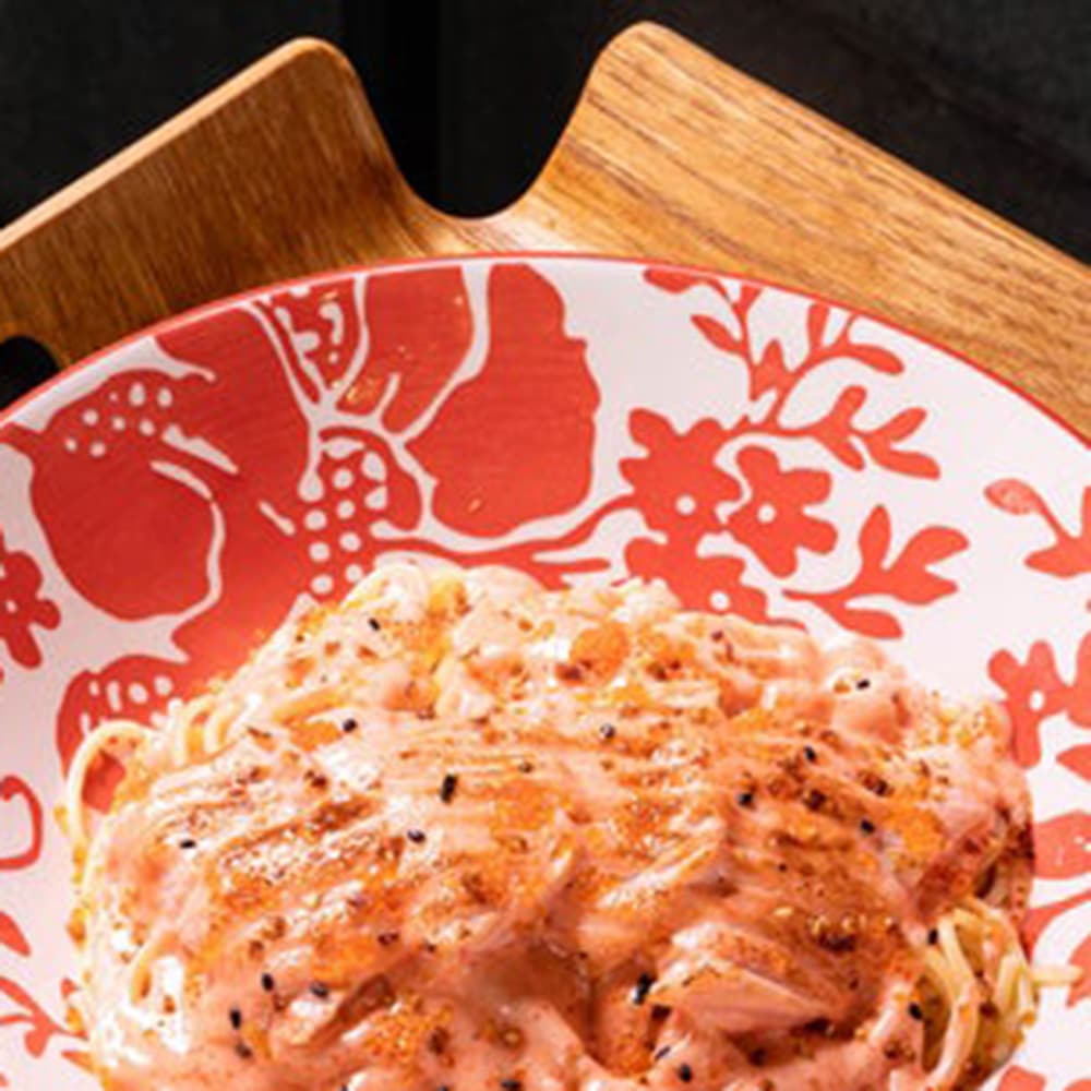 Salmon Mentaiko Pasta