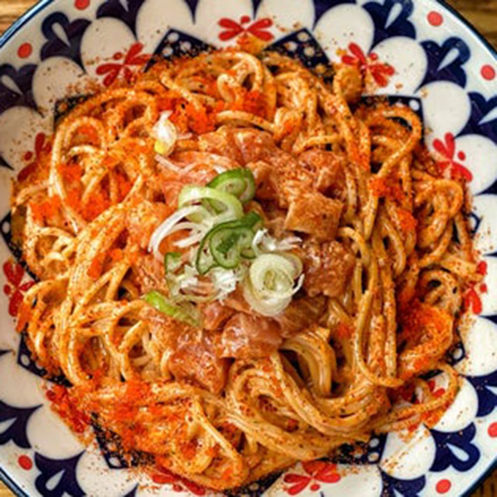 Spicy Salmon Pasta