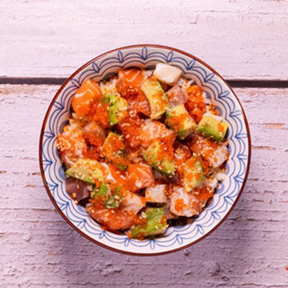 Crab Bara Chirashi Don