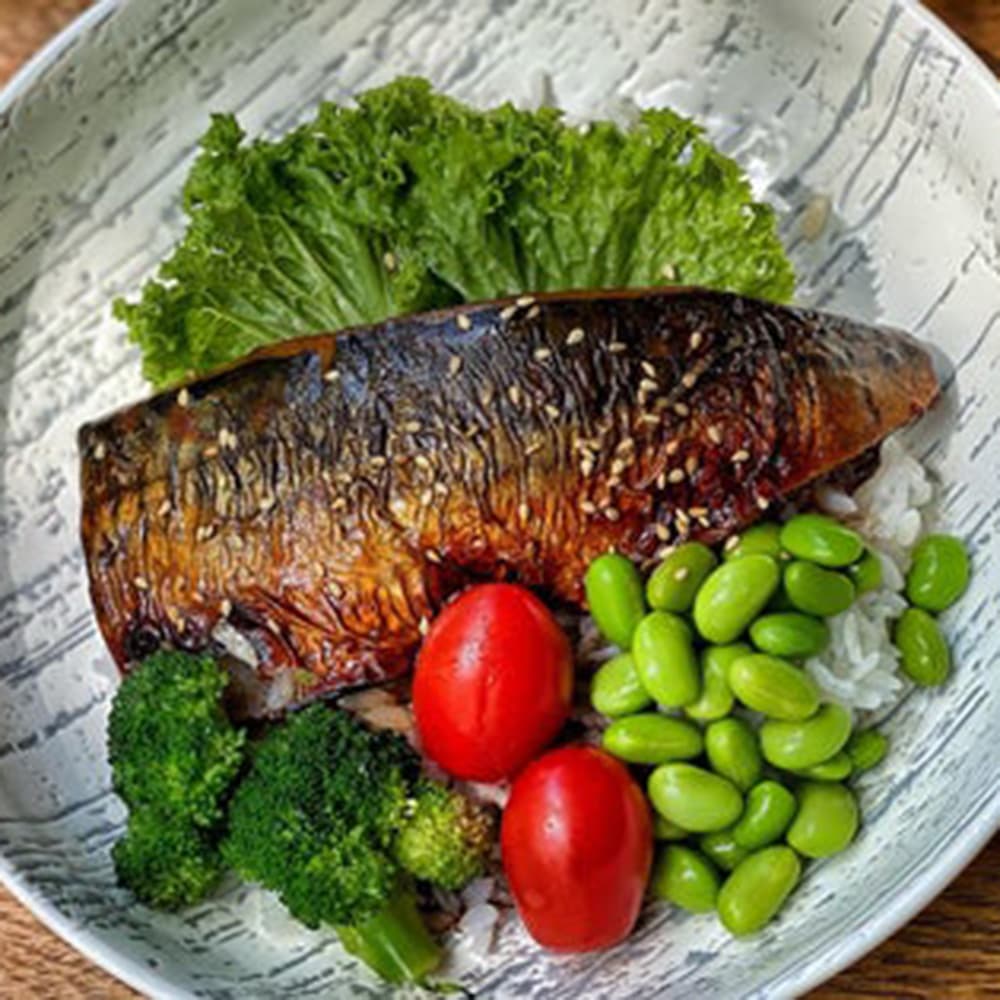 Saba Teriyaki Don
