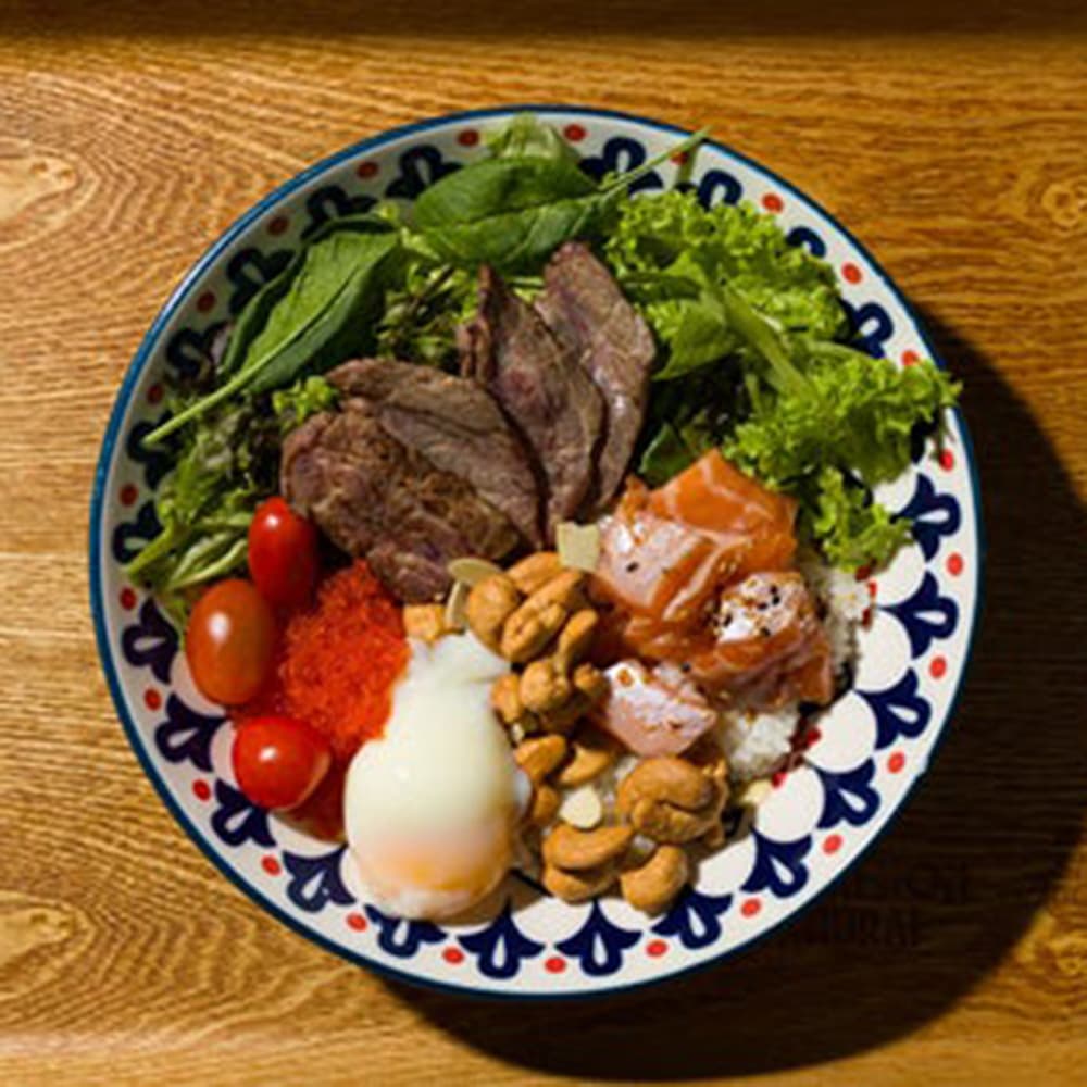 Beef and Salmon Samurai