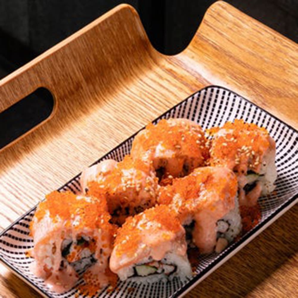 Mentaiko Maki Sushi Roll