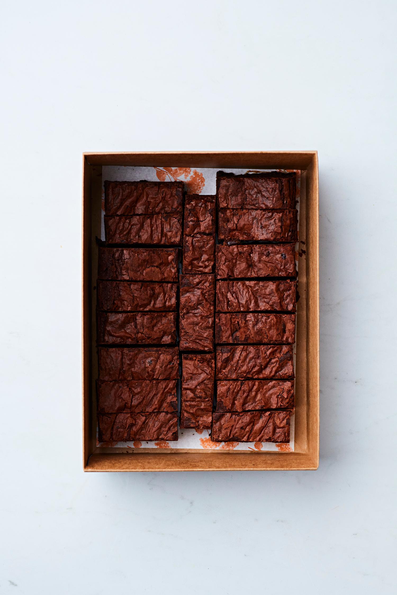 20 Double Chocolate Brownie Bites