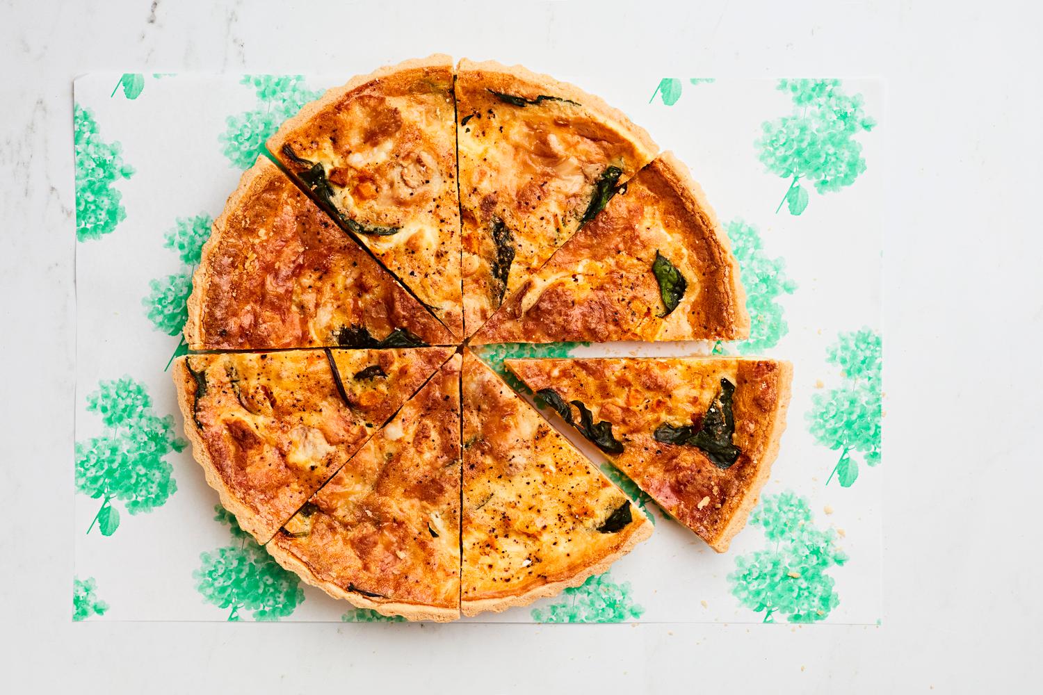 Deep Filled Butternut Squash & Goats Cheese Tart