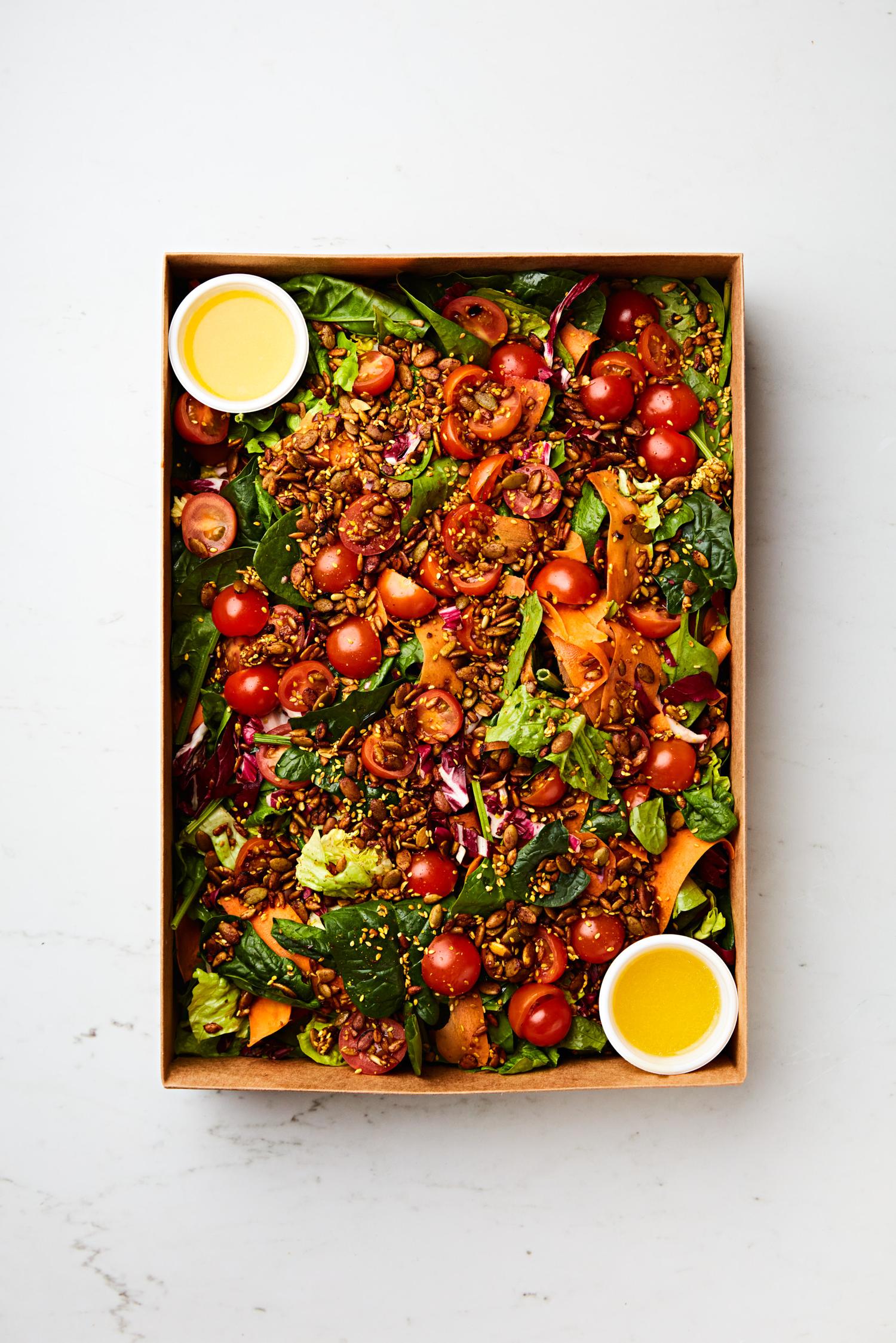 Mixed Leaf Rainbow Salad