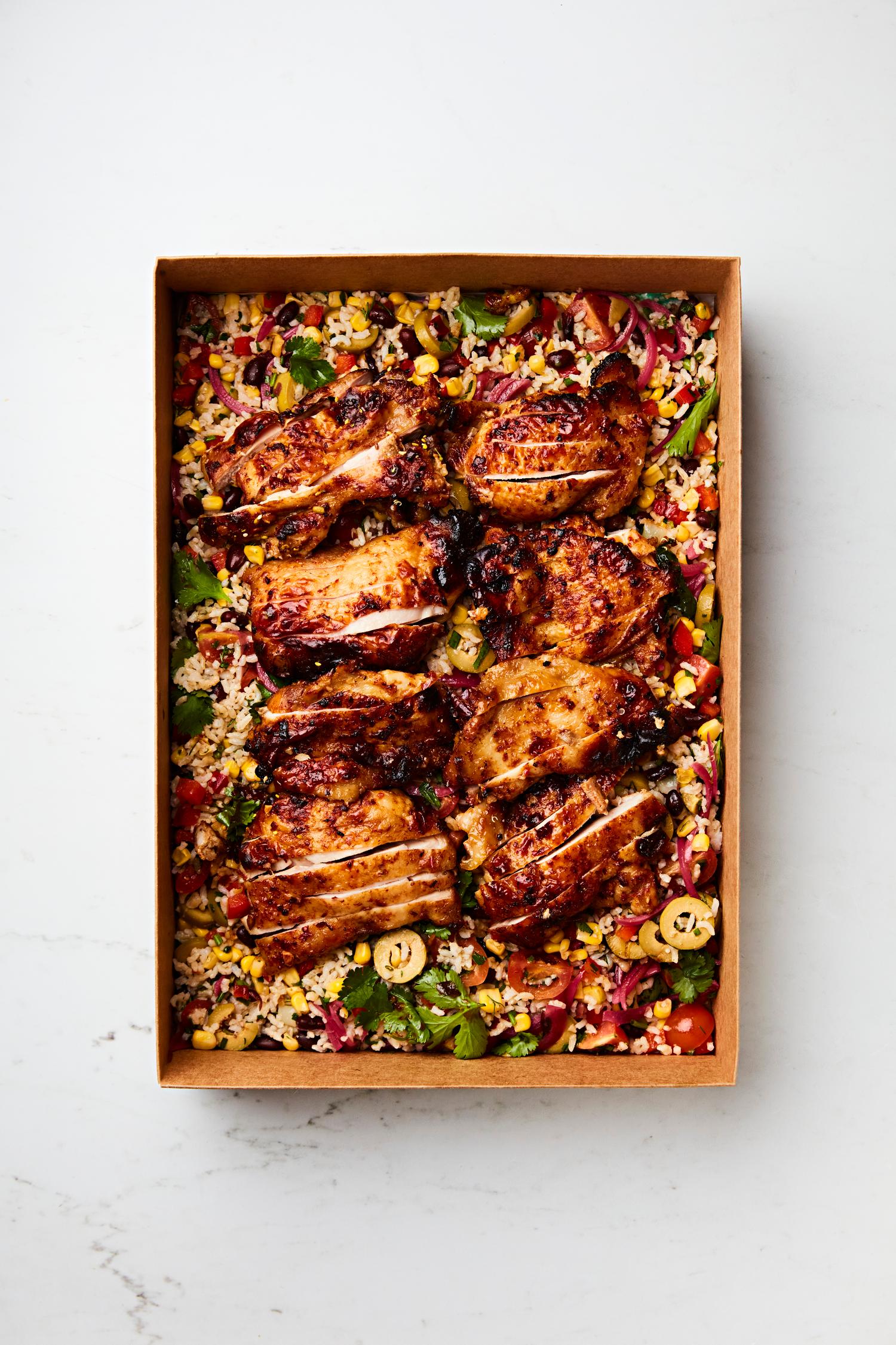 Roast Chicken & Salad Platter (choice of salad)