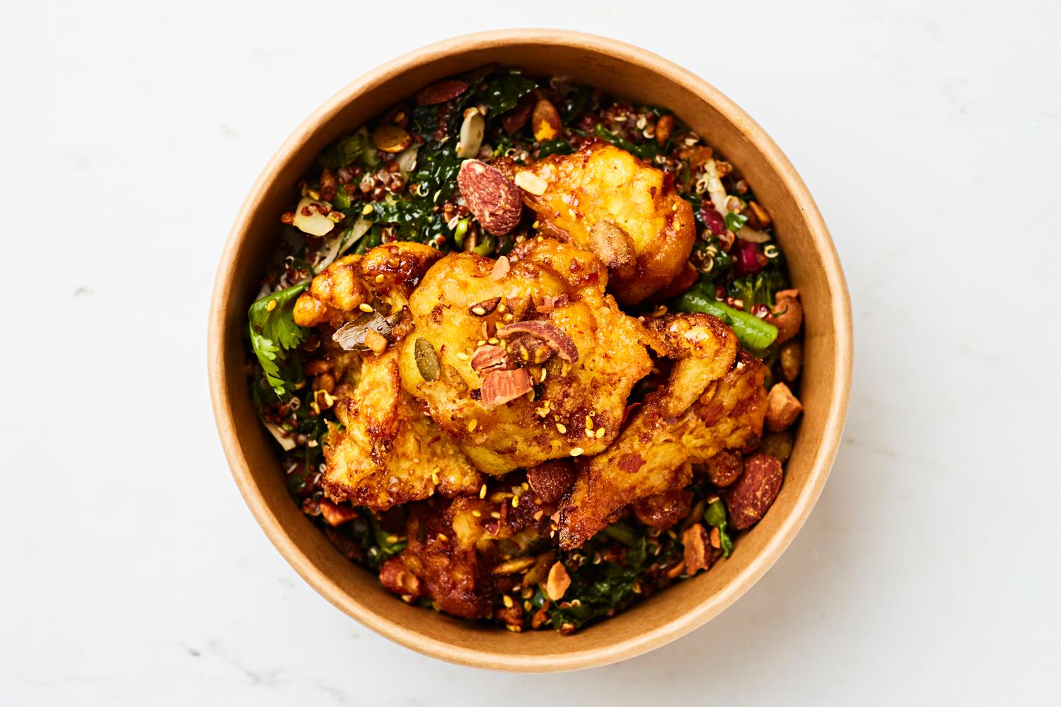 Bang Bang Cauliflower Salad (choice of salad)