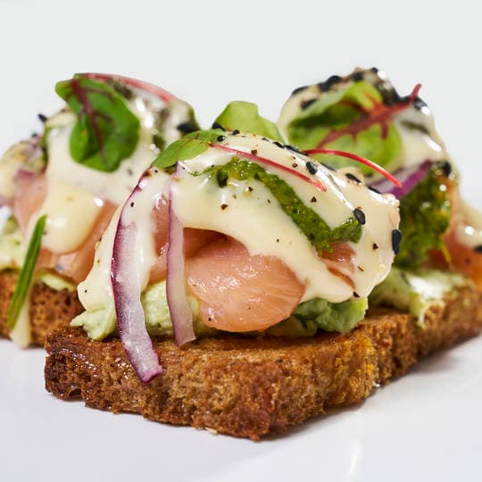 Smoked Salmon on Rye