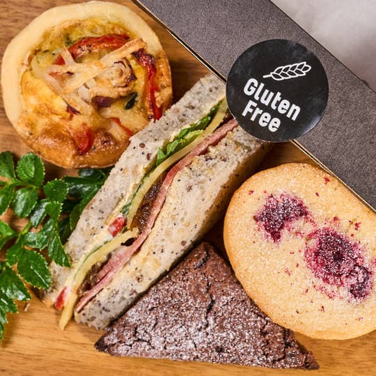 Gluten Free Morning and Afternoon Tea Box