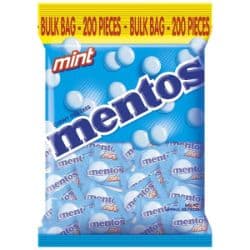 Mentos Mint Original Pack (200 Pieces)