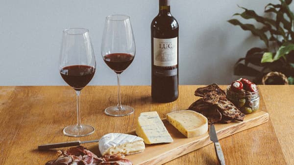 Wine and Cheese Box